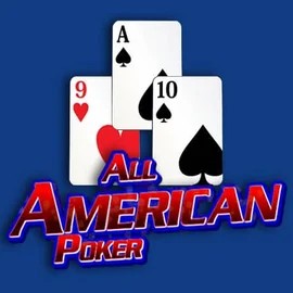 All American Poker slot logo by RTG (Reel Time Gaming) at Instaspin CasinoAll American Poker