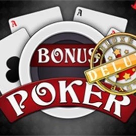 Official Table Games logo: Bonus Poker Deluxe - 3 Hands by RTG (Reel Time Gaming) at Instaspin Casino