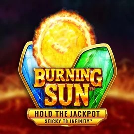 Burning Sun slot logo by Wazdan at Instaspin CasinoBurning Sun