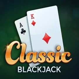 Classic Blackjack slot icon by Red Tiger Gaming, available at Instaspin Casino
