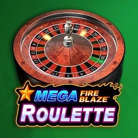 Mega Fire Blaze Roulette by Playtech, showcased at insta-spins.co.nl – game logo