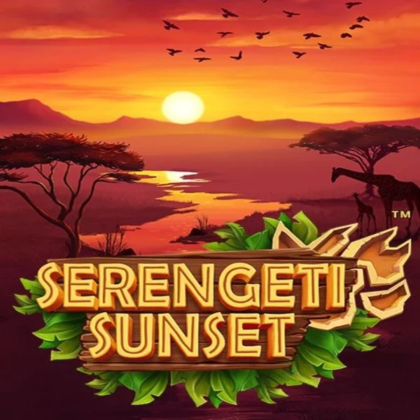 Logo of Serengeti Sunset from Skywind Group at Instaspin Casino