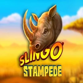Slingo Stampede slot visual from Slingo available on insta-spins.co.nl