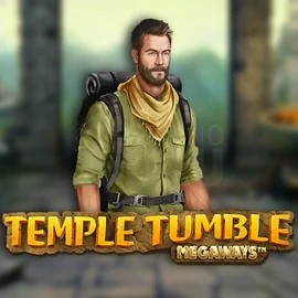 Temple Tumble Megaways slot logo by Relax Gaming at Instaspin CasinoTemple Tumble Megaways